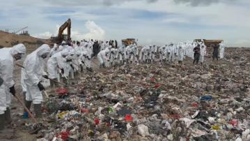 越籍女子失蹤疑遭殺害警續在屯門堆填區搜證　消息指疑犯已潛逃回越南