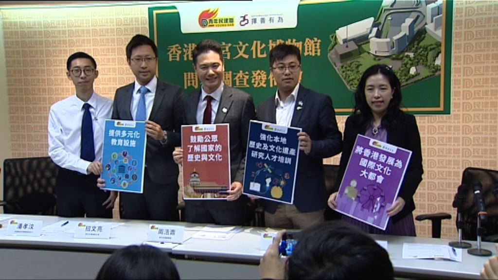 民建聯調查：逾六成人支持建故宮博物館