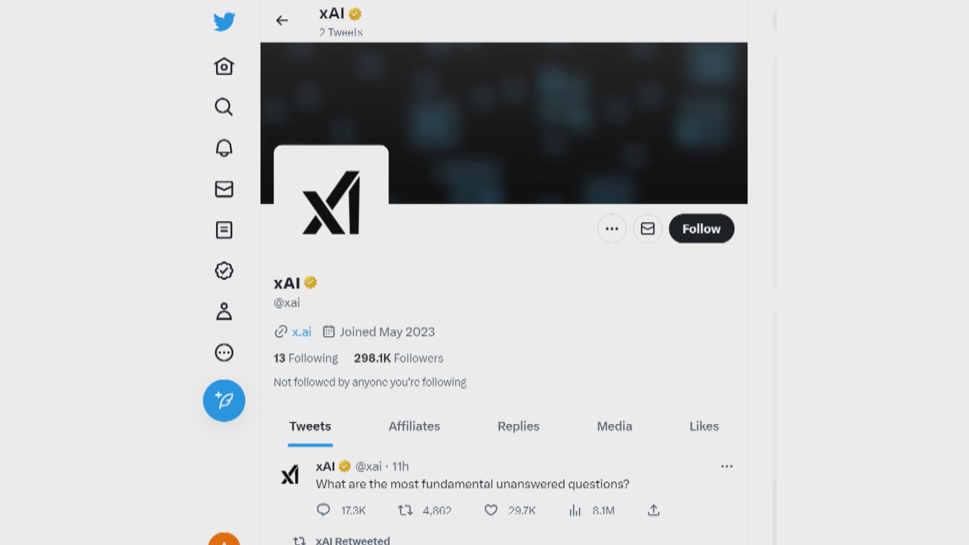 馬斯克成立人工智能公司xAI