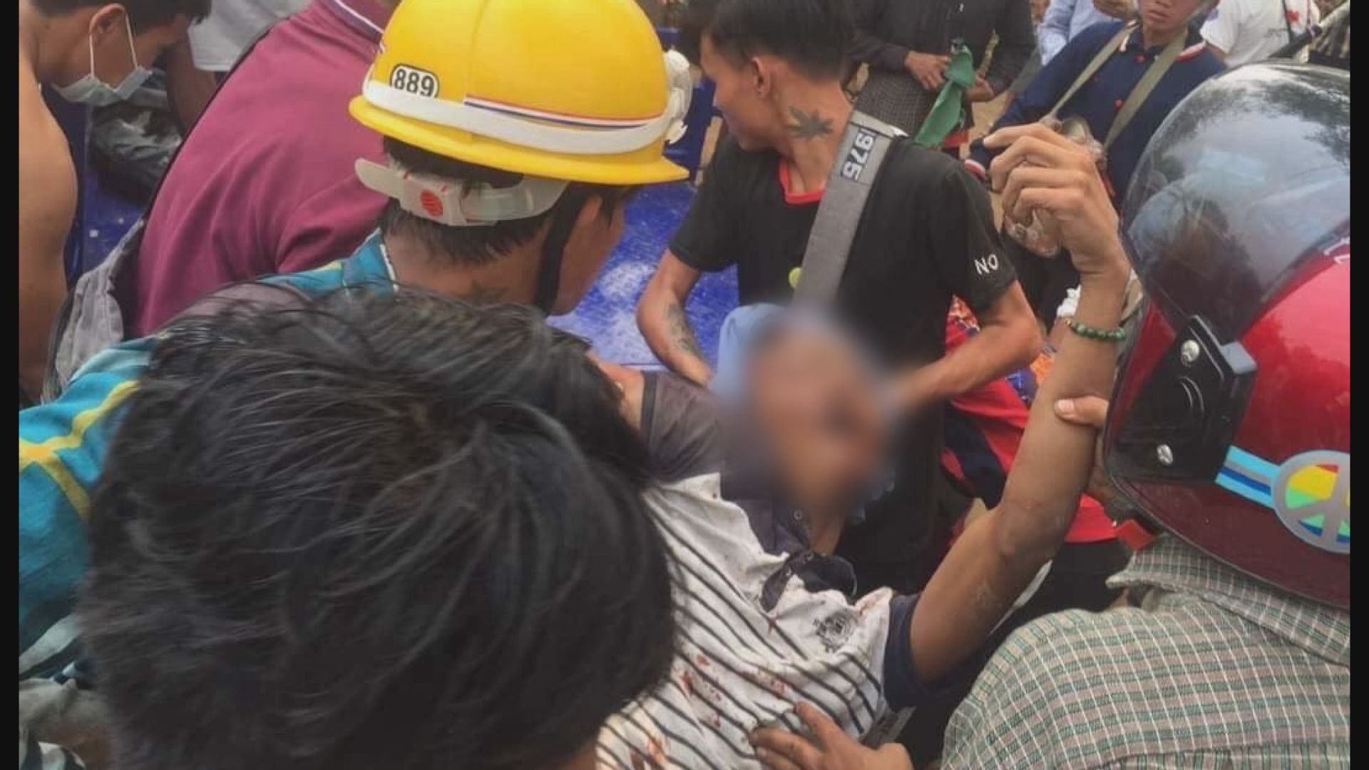 緬甸蒙育瓦市有示威者中槍身亡　四人受傷