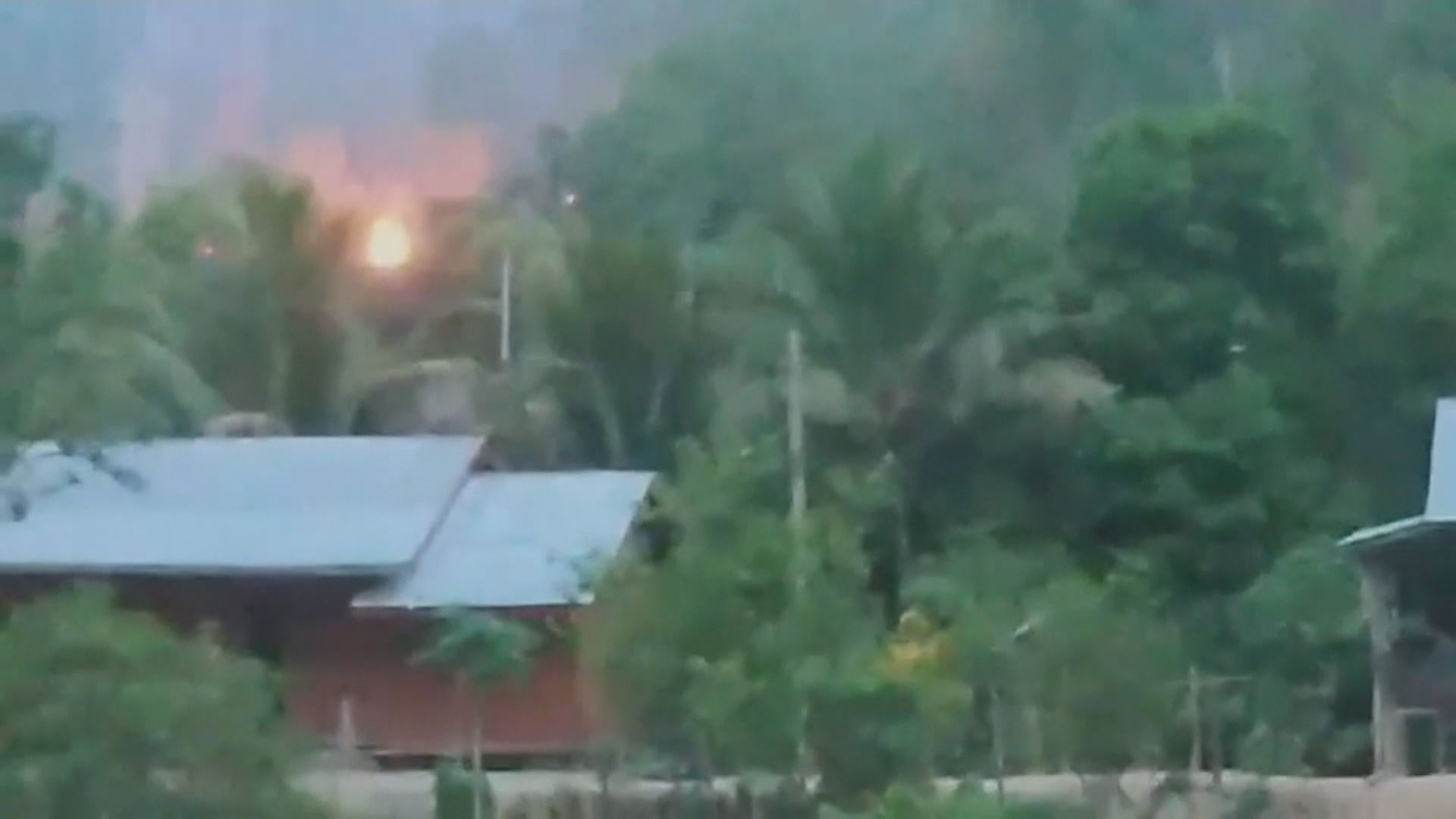 緬軍一個前哨基地被克倫族武裝組織攻擊