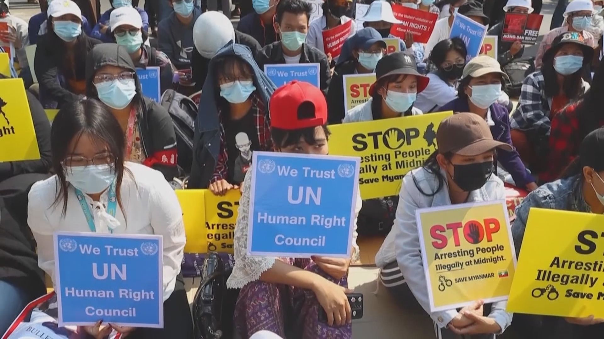 緬甸軍方態度未有軟化　據報逾三百人被捕