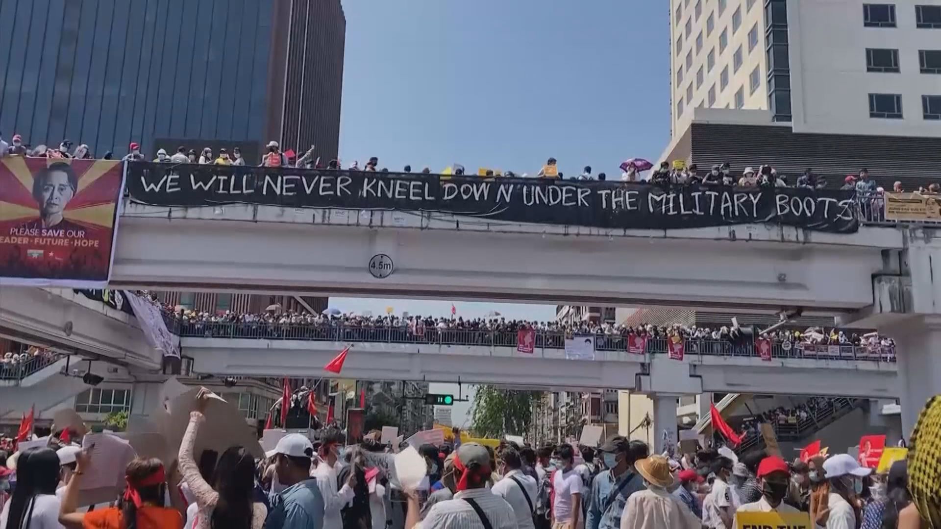 緬甸民間組織：逾450人在軍事政變後被捕