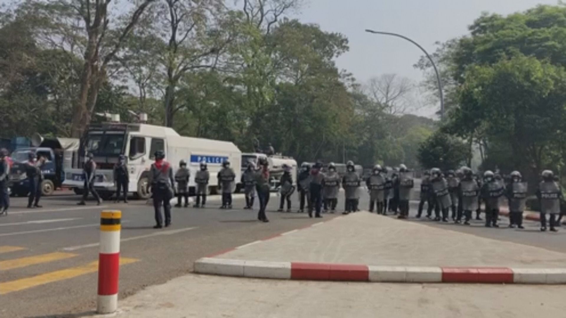 緬甸多地持續有示威反對軍事政變