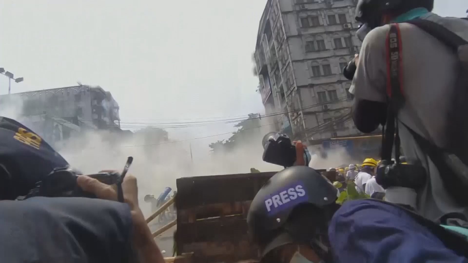 報道指緬甸警方拘捕最少六名記者