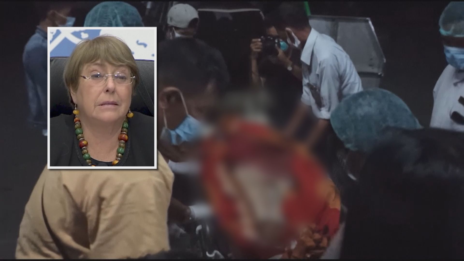 巴切萊特斥緬甸軍警用實彈極為可惡