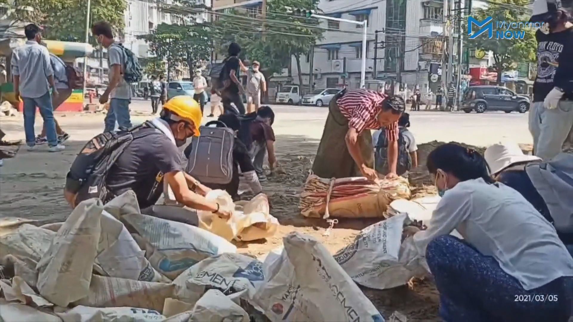 緬甸反軍事政變示威持續　報道指再有示威者中槍死亡