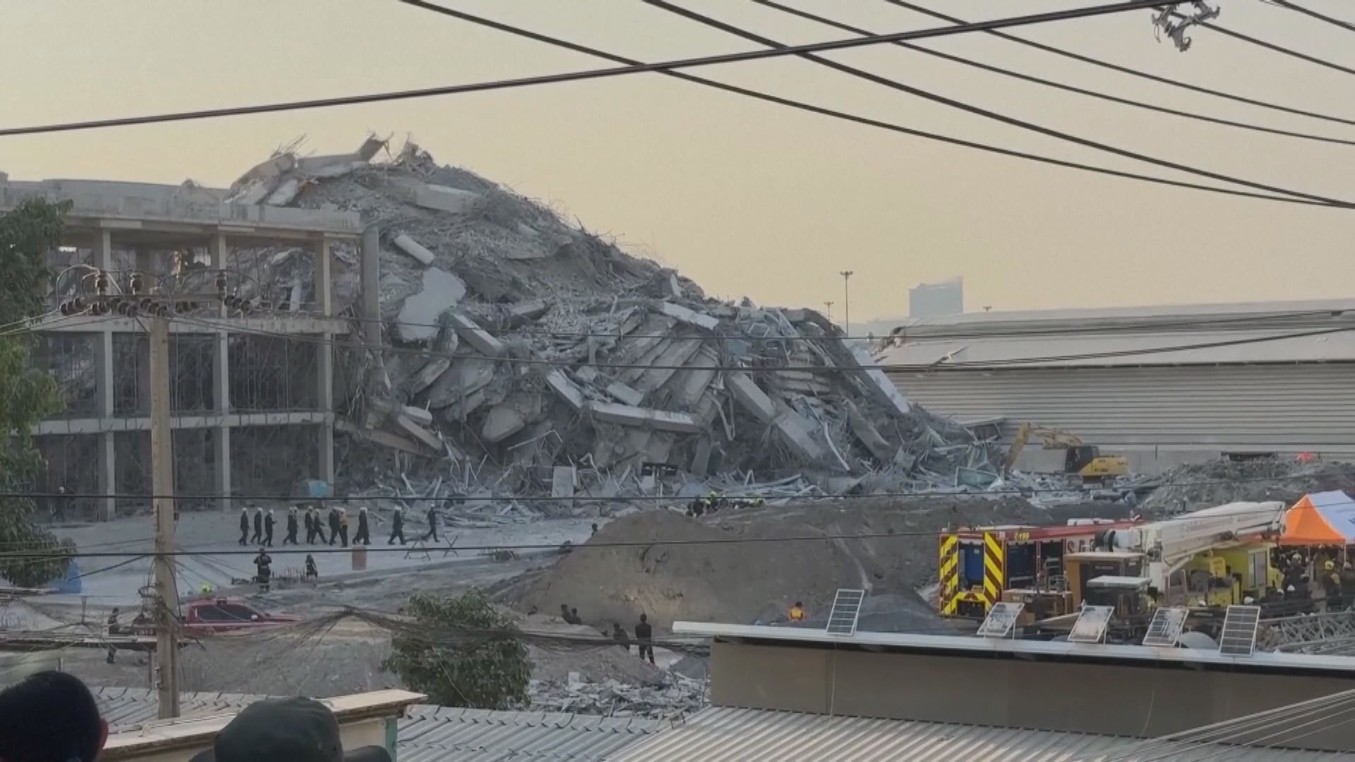 緬甸大地震｜緬甸據報至少50死300傷　泰國曼谷塌樓多人被埋至少五死