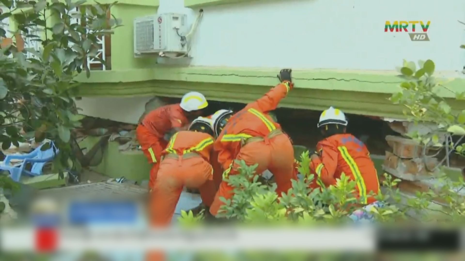 緬甸強震造成過千死　中方救援隊抵仰光救災