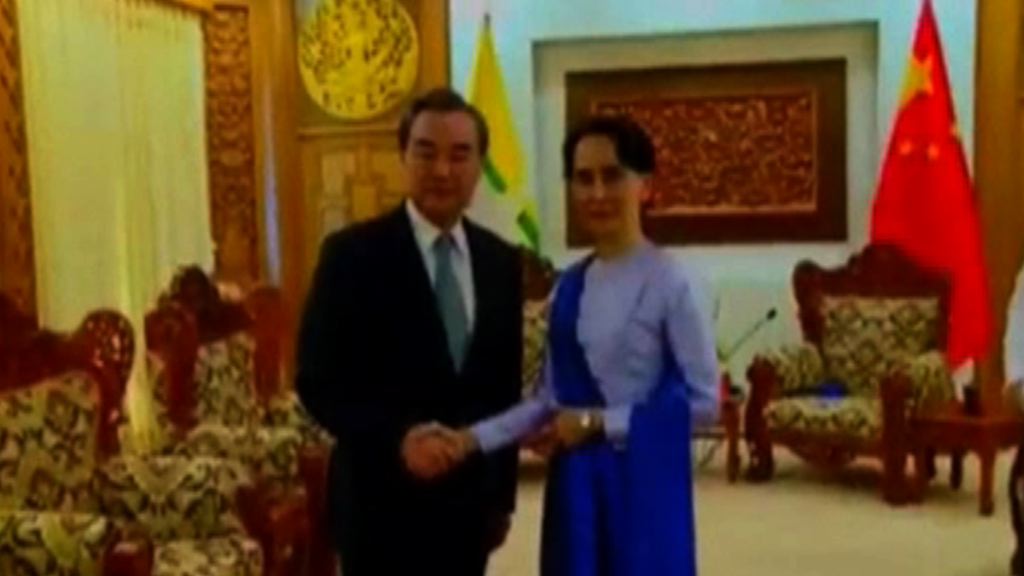 王毅訪緬甸　籲三階段解決羅興亞危機