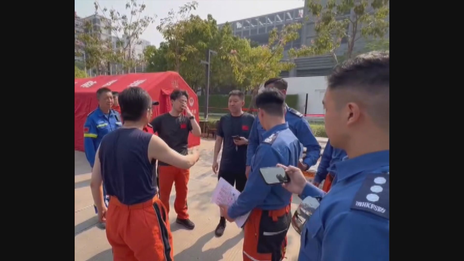 緬甸地震｜特區救援隊抵緬甸重災區曼德勒展開搜救