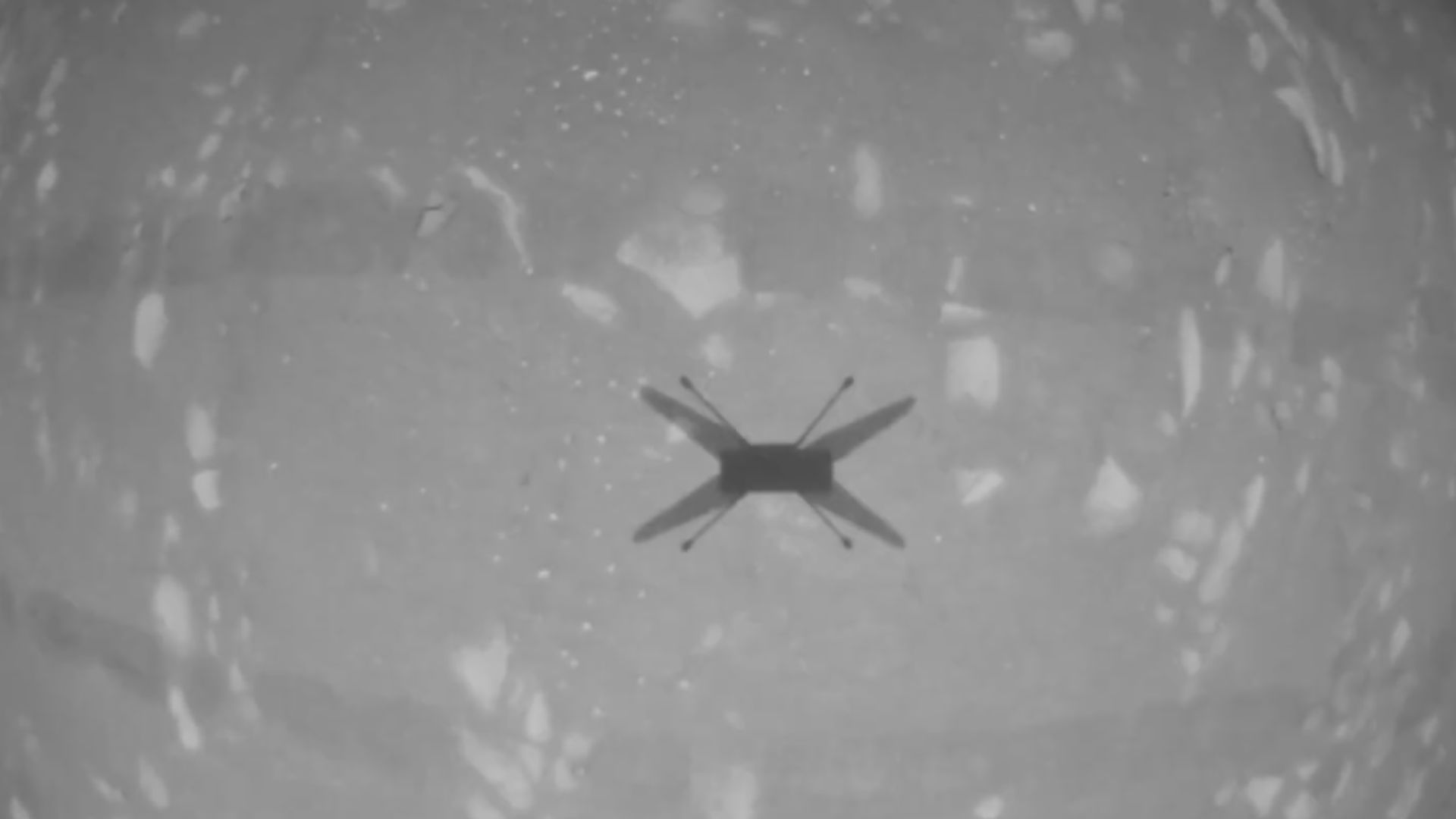 美國無人直升機機智號成功完成第三次火星飛行