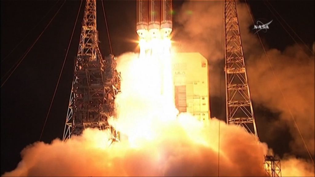 美國帕克太陽探測器發射升空