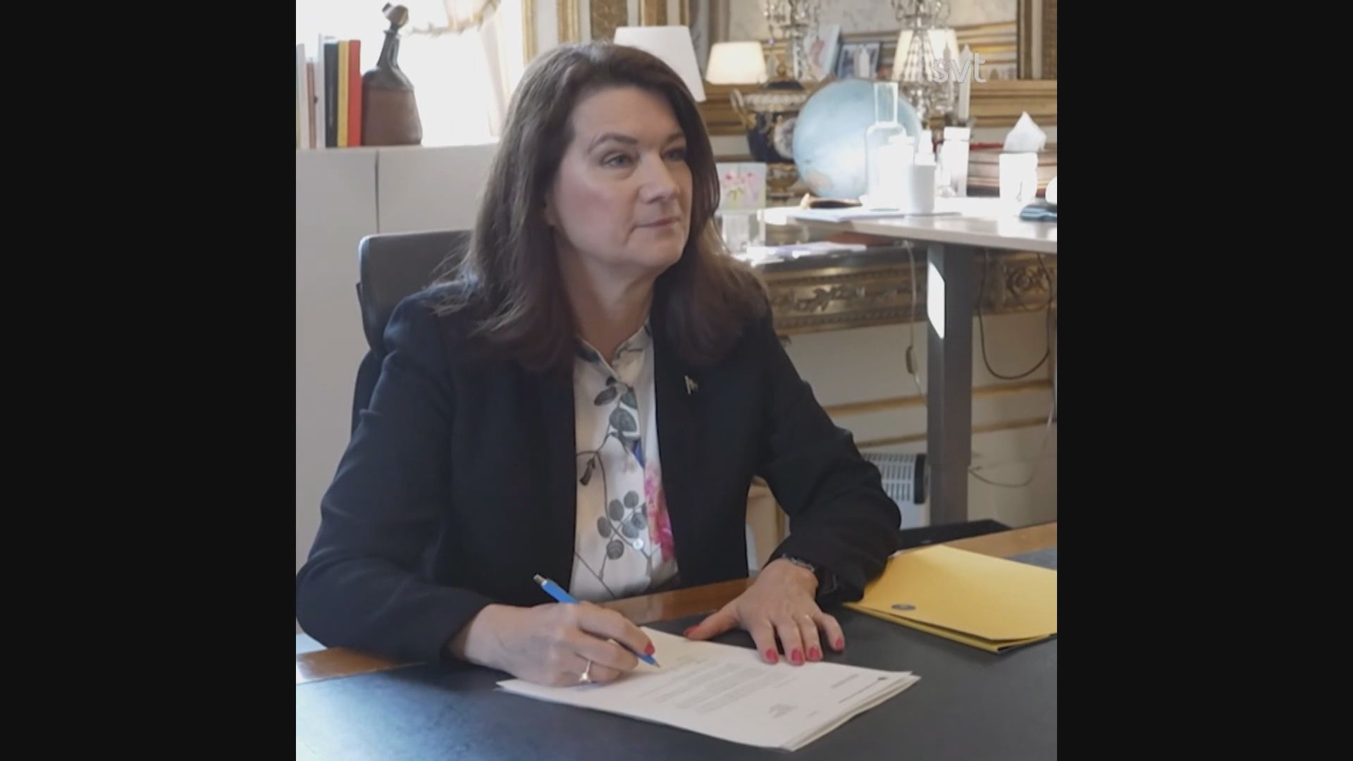 瑞典簽署申請加入北約文件