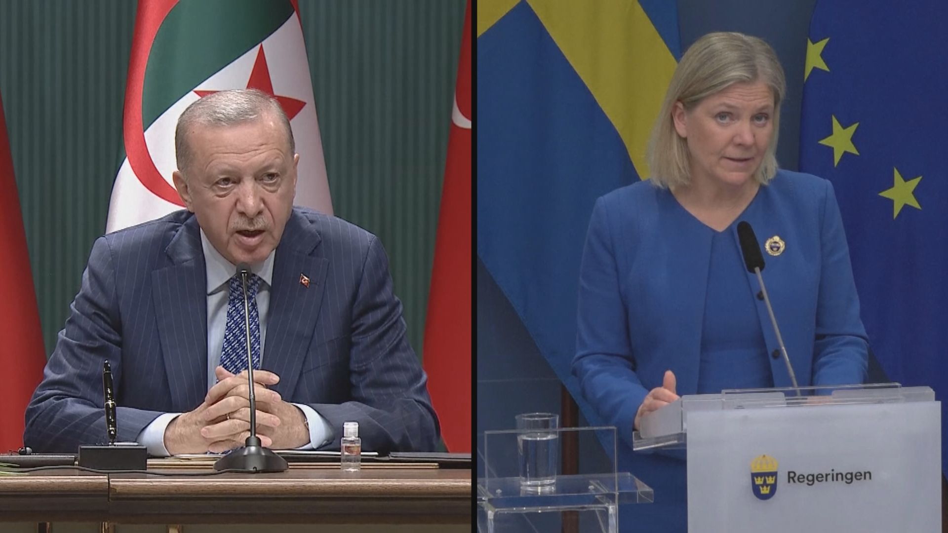 埃爾多安與芬蘭瑞典領袖通話　討論兩國加入北約問題