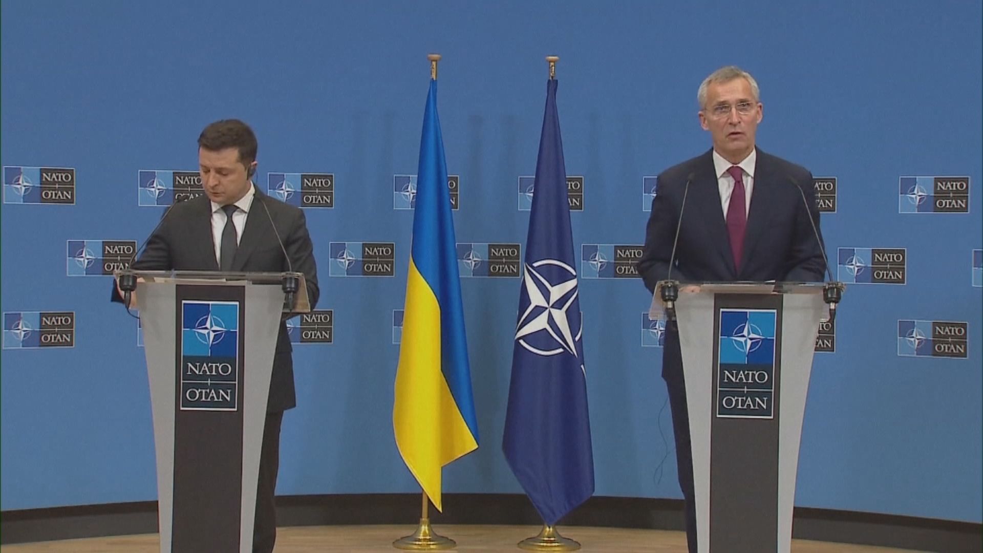 斯托爾滕貝格與澤連斯基會談重申北約支持烏克蘭立場