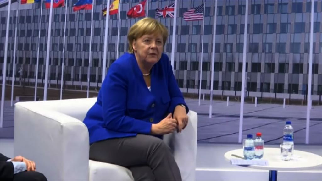 德國總理默克爾強調德國可以獨立決策