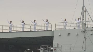 解放軍長沙艦、海南艦結束五日訪港行程