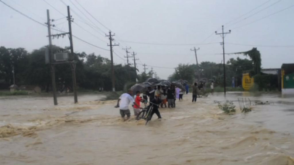 尼泊爾暴雨成災47人死逾30人失蹤