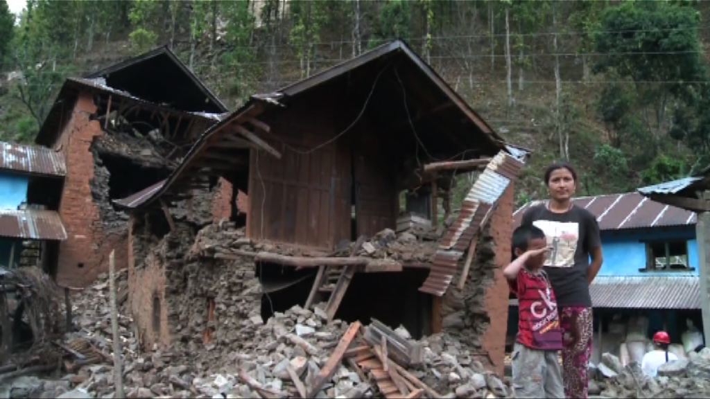 尼泊爾地震後重建工作嚴重滯後