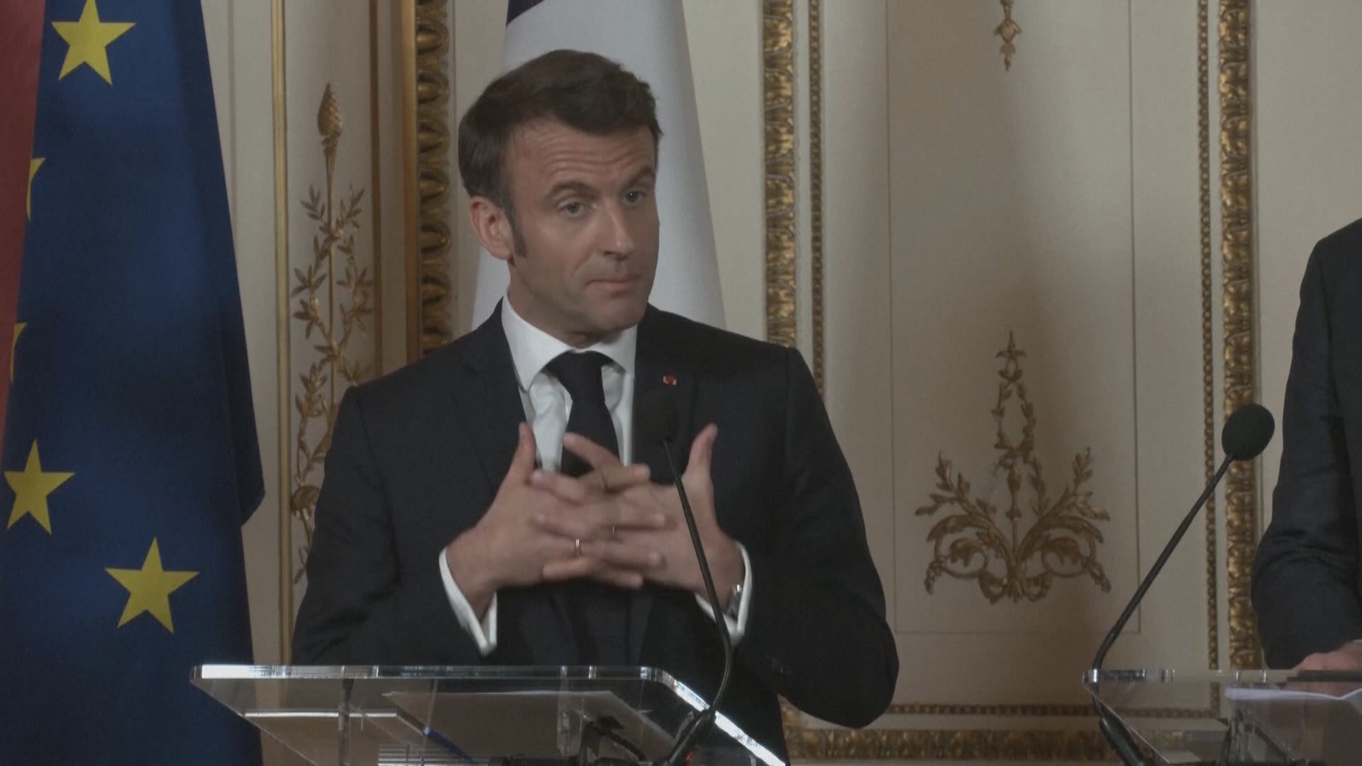 馬克龍重申對北京及台灣觀點不變