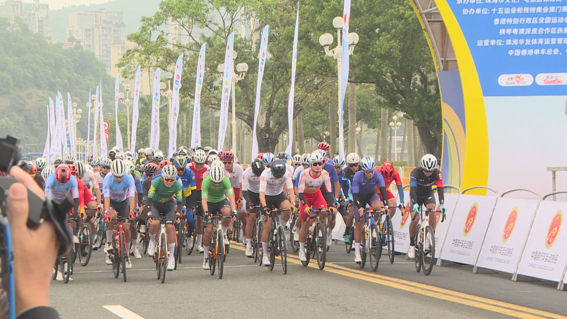 全運會公路單車男子個人賽　香港段將實施滾動式交通管制