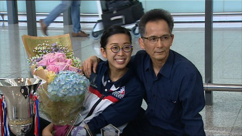 連掃四項錦標　女桌球手吳安儀凱旋返港