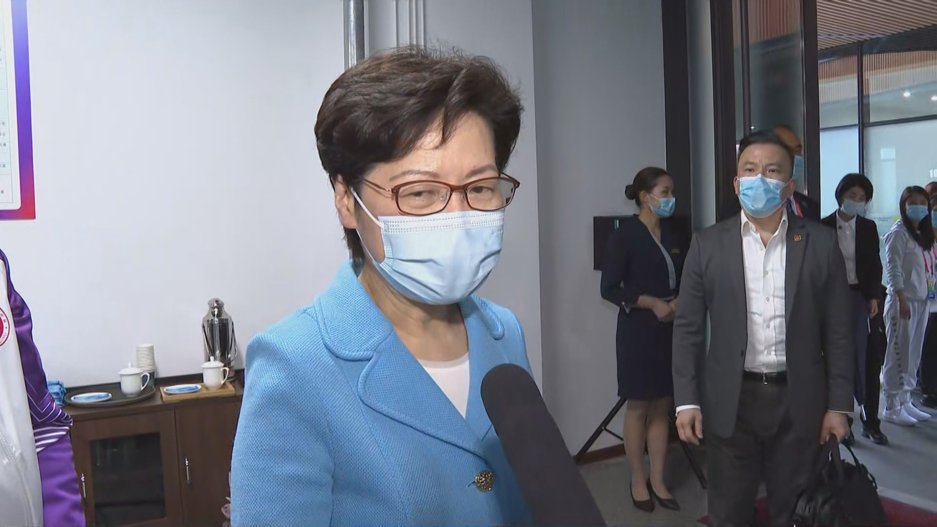 林鄭月娥：爭取下屆全運會多些賽事在香港舉行