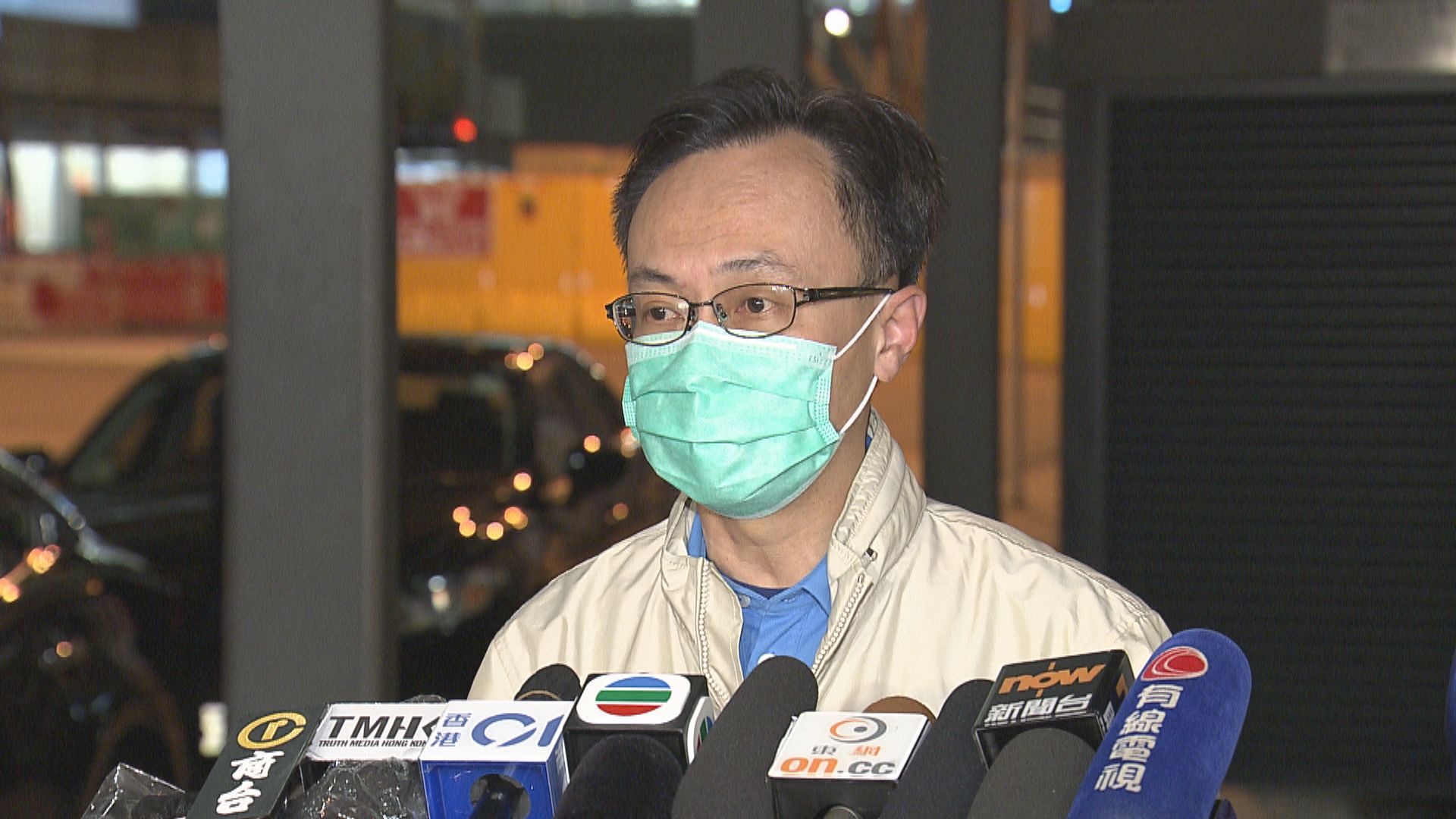 聶德權：武漢回港後一直在家工作