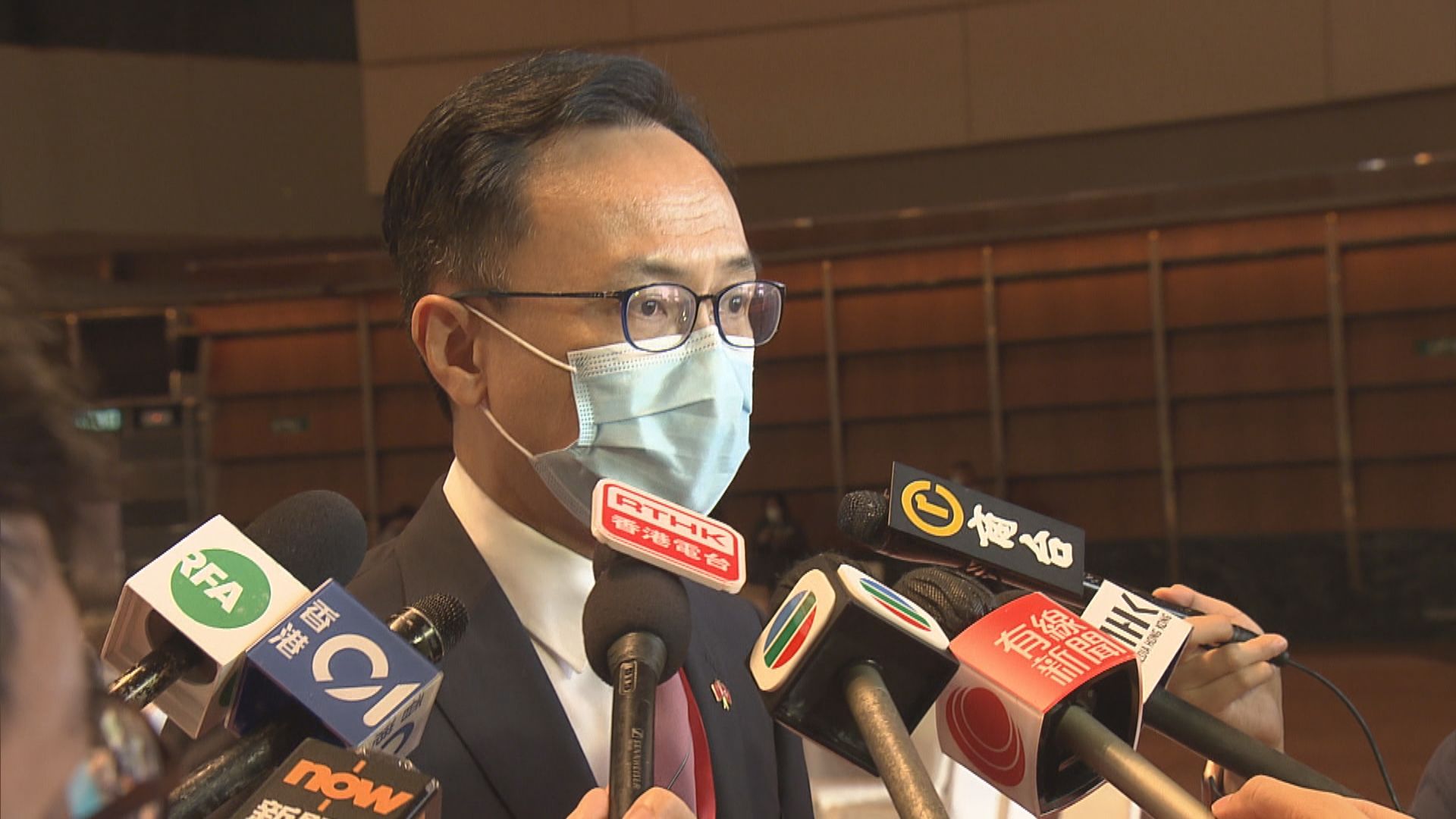 聶德權不認同香港是「警察城市」