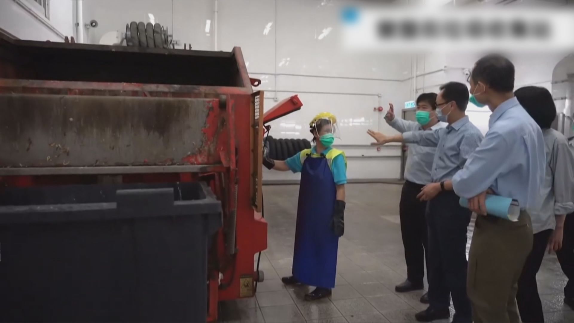 聶德權勞動節探訪各部門公務員