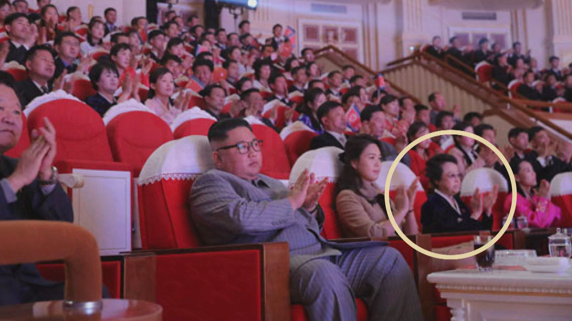 金正恩姑母金慶喜六年來首次現身
