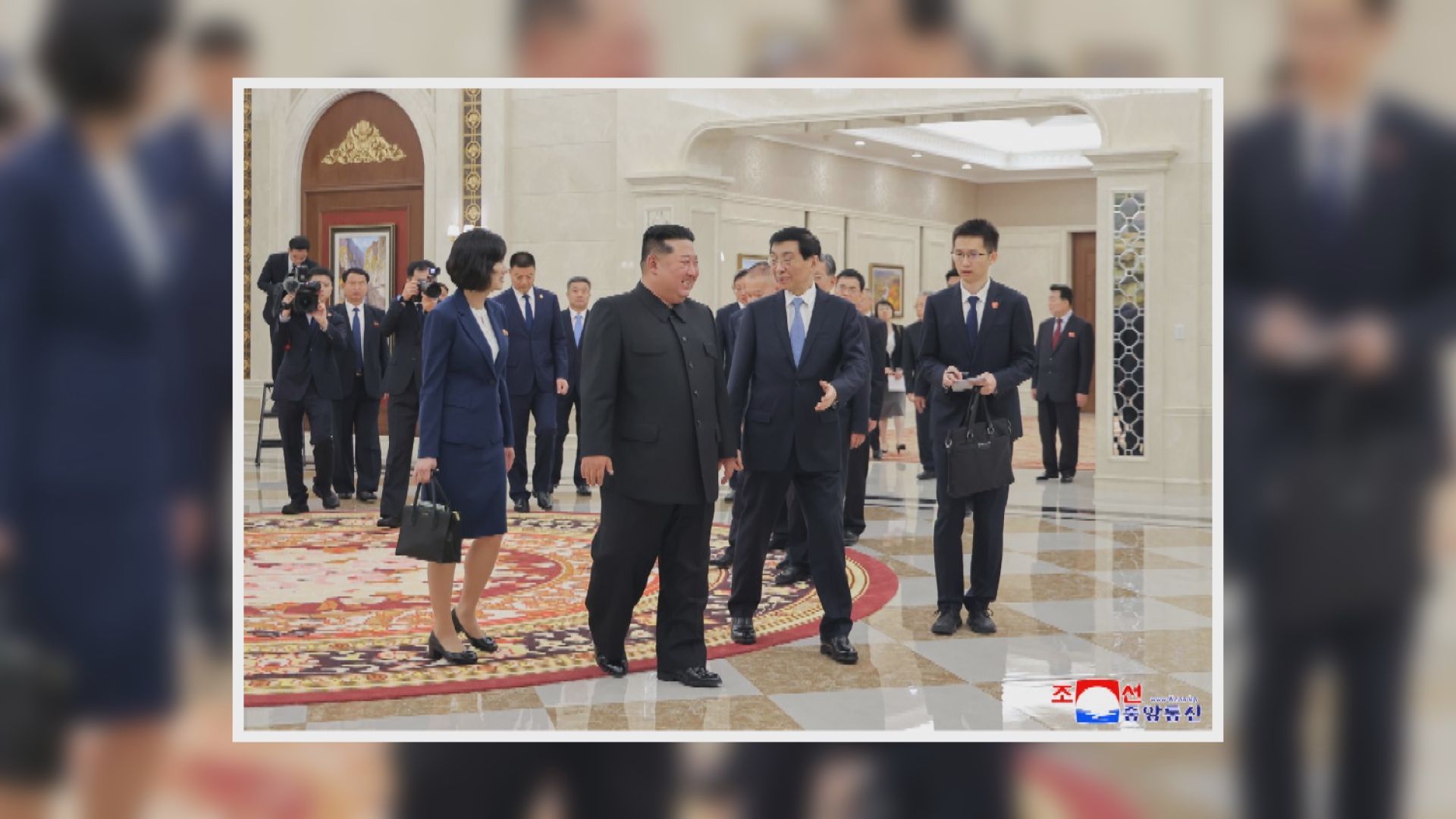 金正恩晤王滬寧　指推動朝中關係發展是堅定不移方針