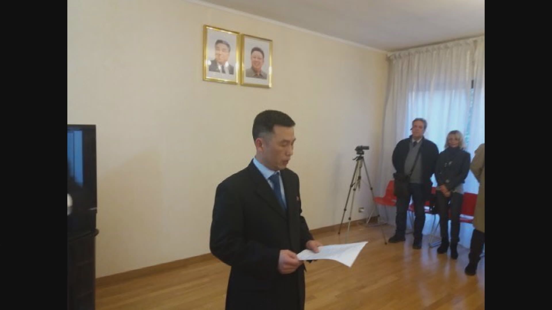 據報北韓前駐意大利大使館臨時代辦投奔南韓