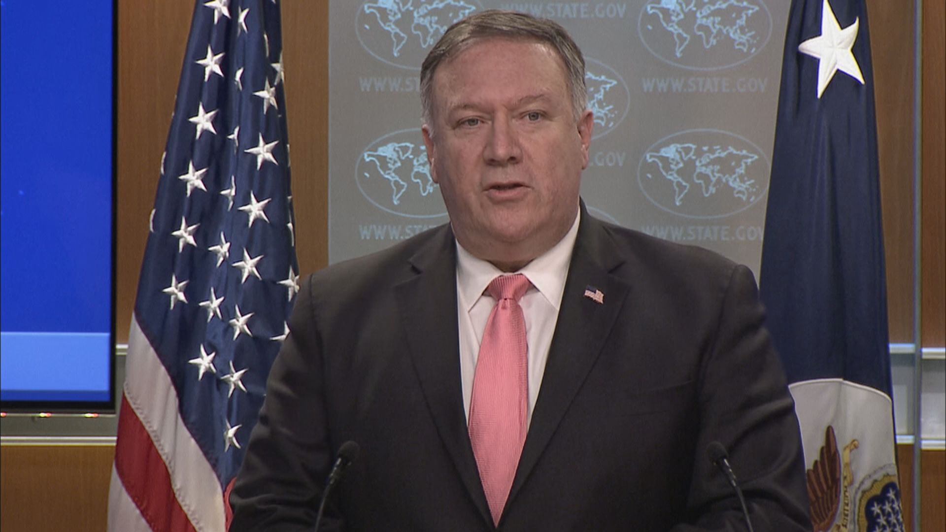 蓬佩奧感謝北韓釋放美國公民