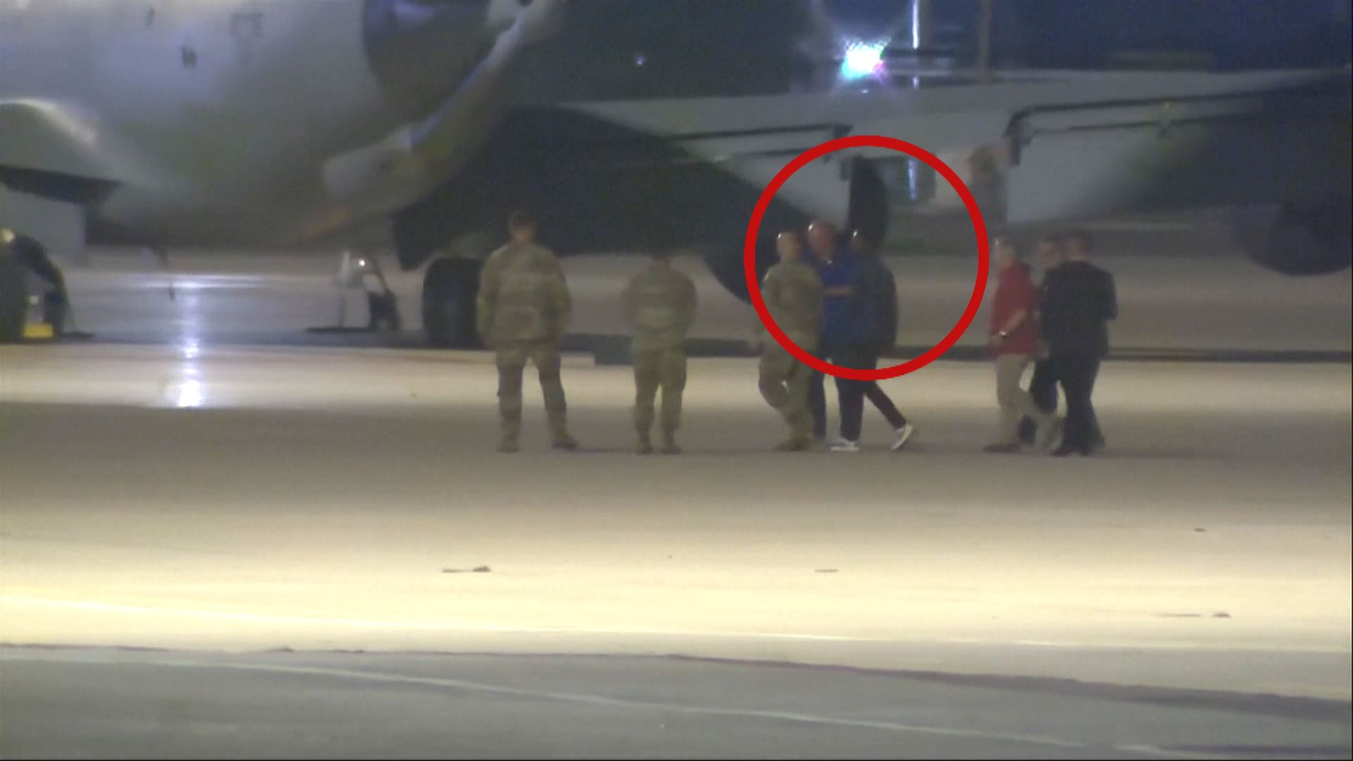 遭北韓驅逐美軍返抵美國得州