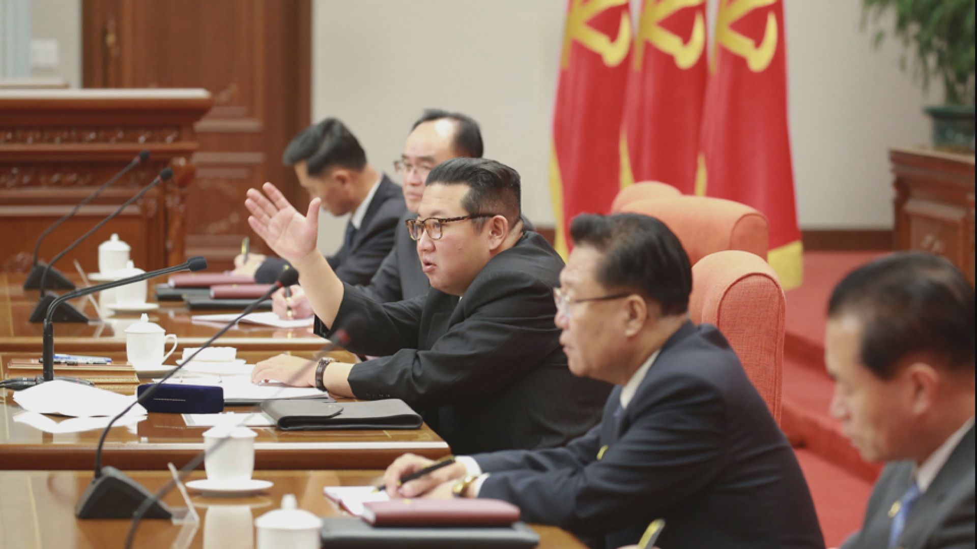 金正恩主持勞動黨八屆四中全會