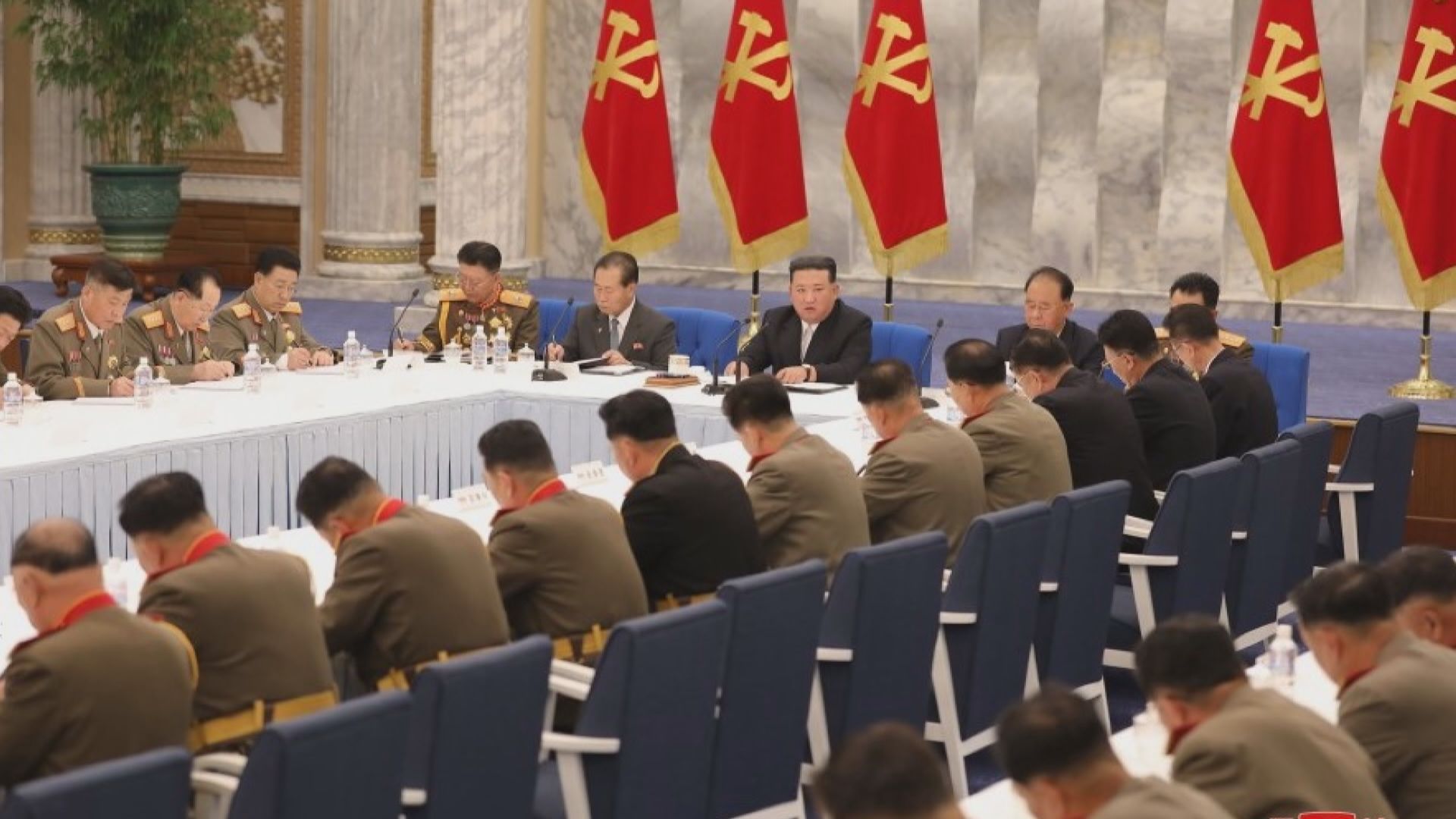北韓勞動黨中央軍事委員會第三次擴大會議結束