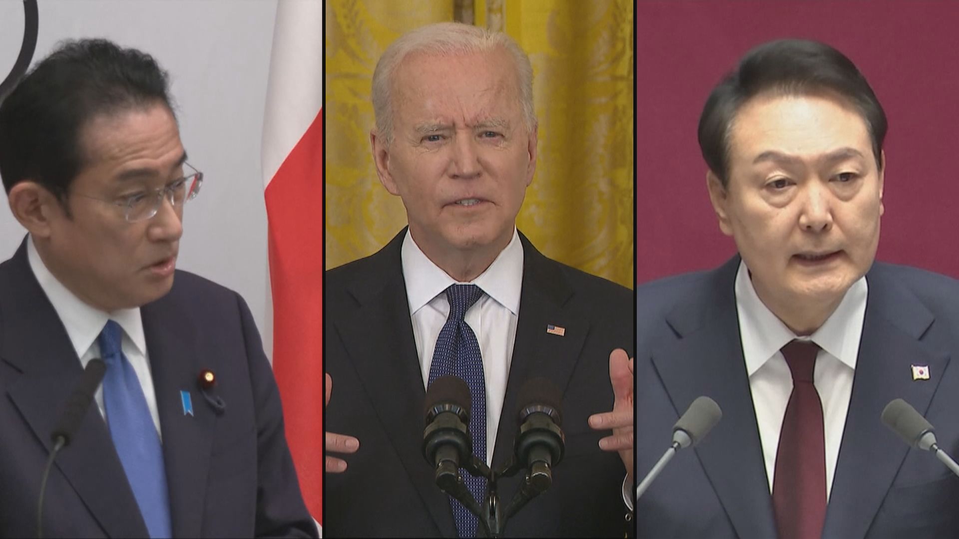 美日韓周五舉行峰會 料把三國合作制度化