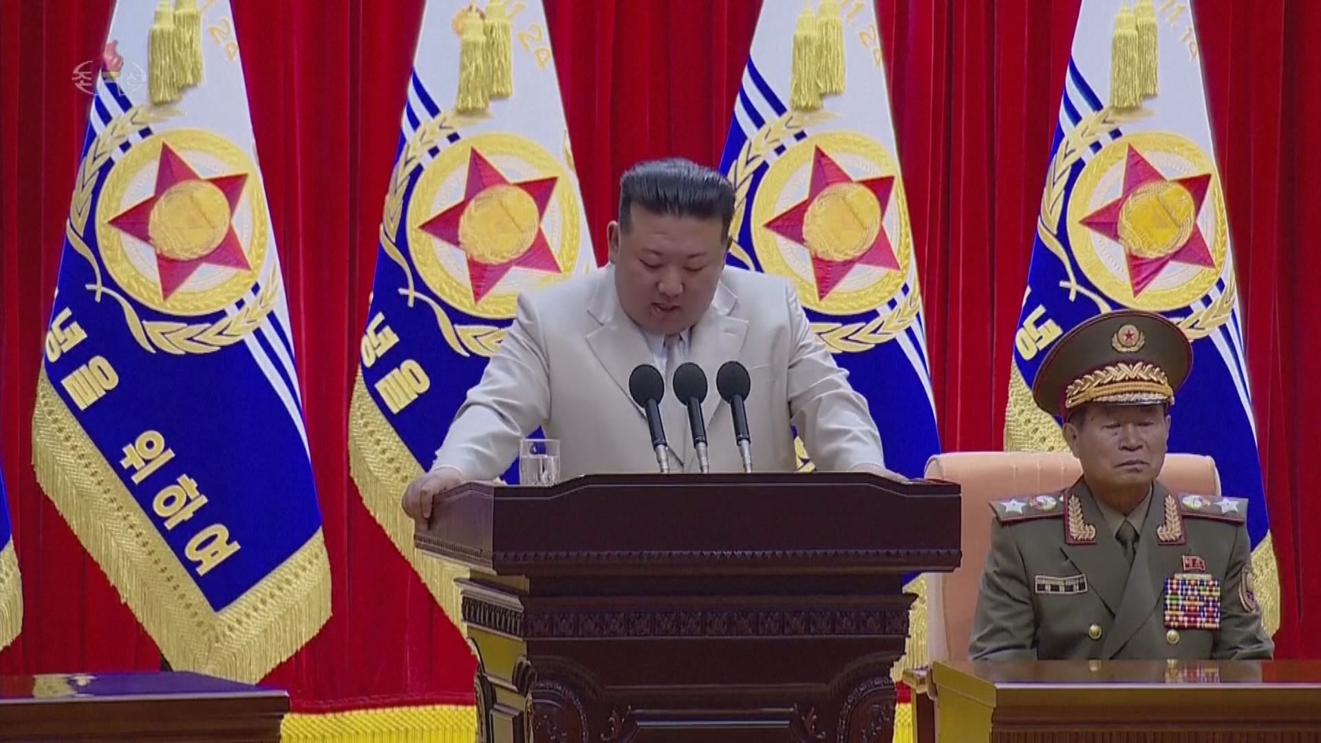 金正恩批美國令朝鮮半島水域成為核戰危險水域