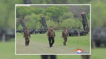 金正恩指導核反擊綜合戰術訓練