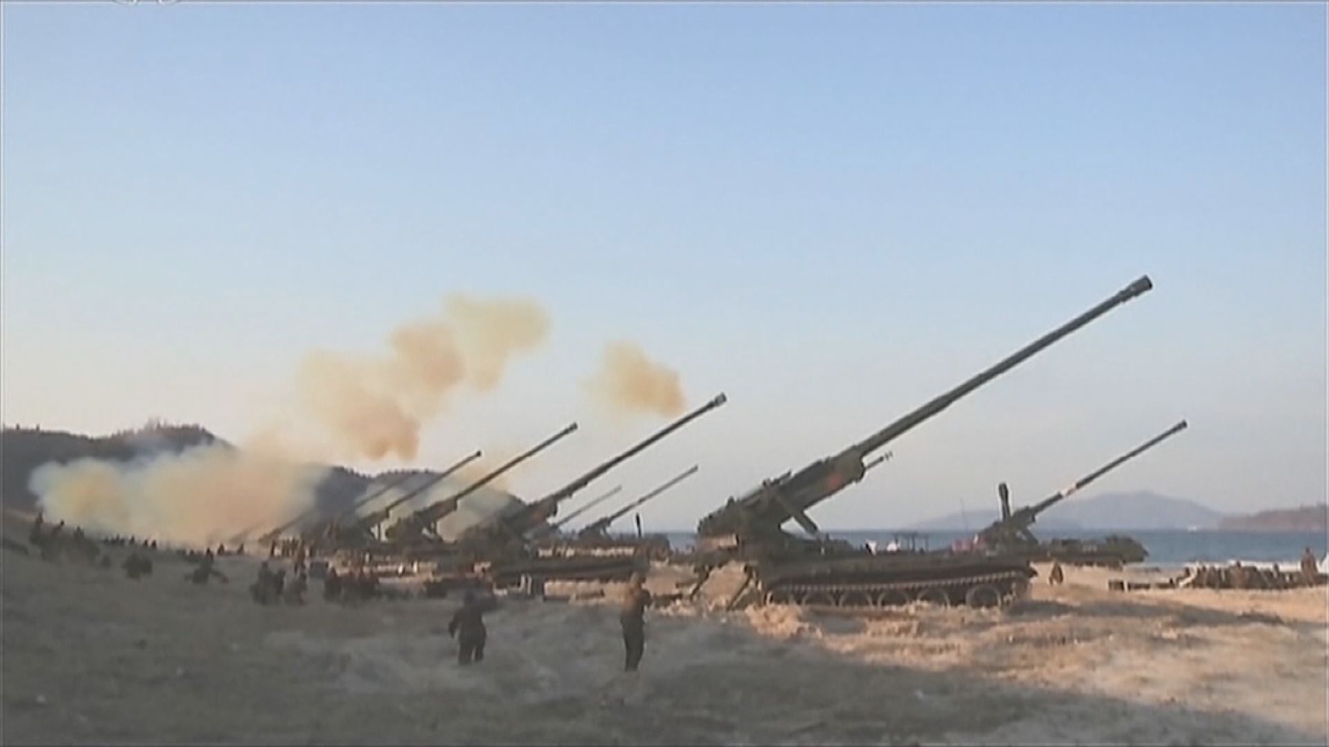 南韓指北韓再向西部海域緩衝區發射逾百枚炮彈