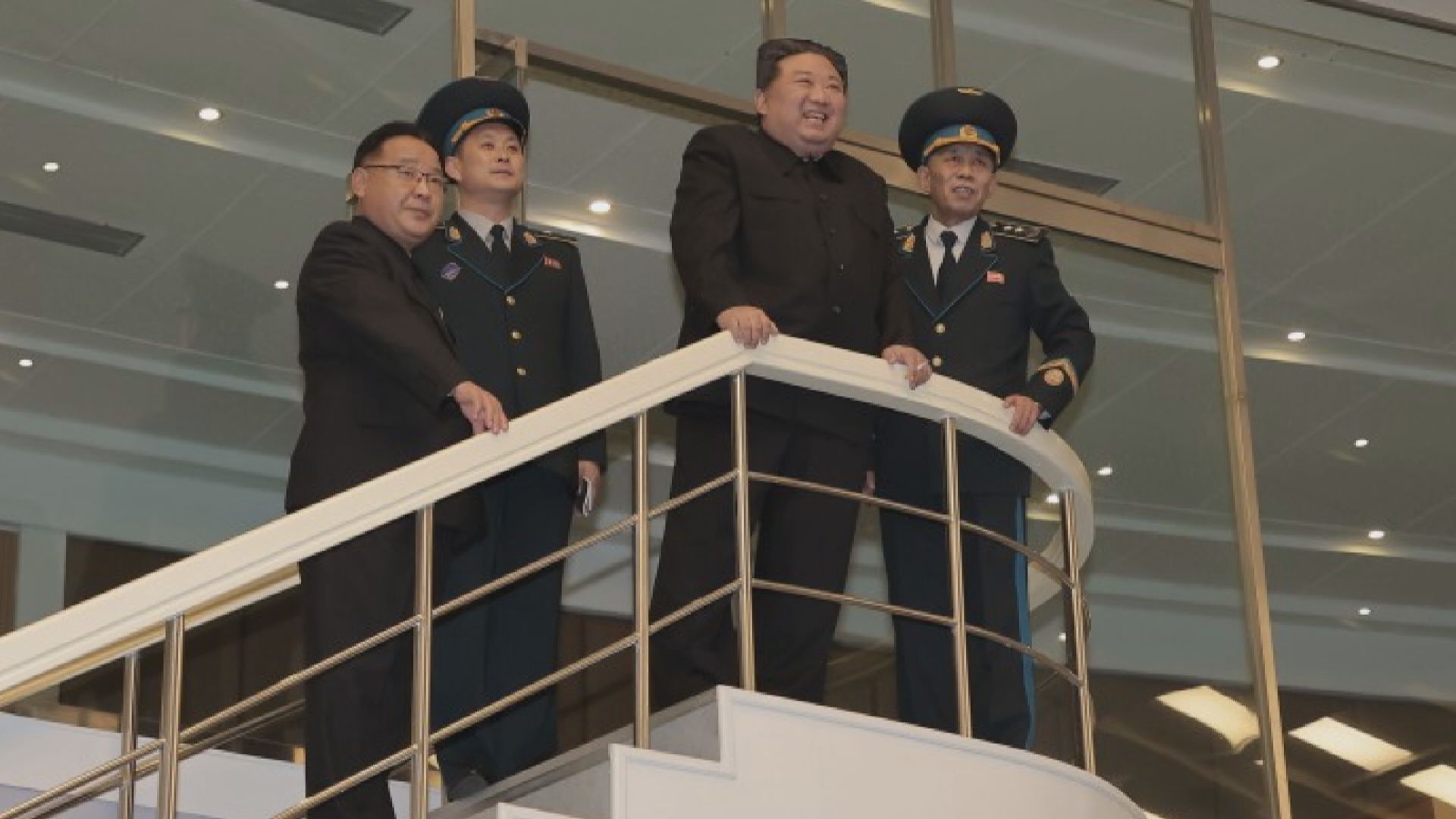 金正恩視察航空航天技術總局