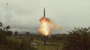 南韓軍方指北韓今早疑試射洲際彈道導彈