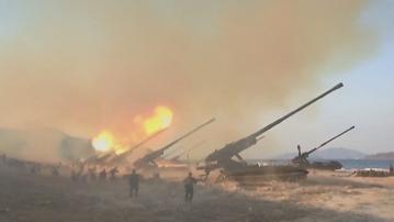 南韓指北韓向西部海域發射60枚海岸炮