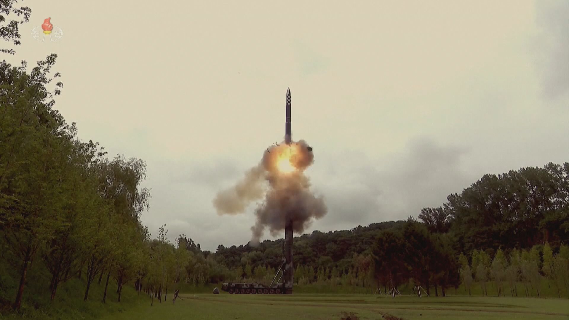 南韓指北韓向朝鮮半島東部海域發射數枚彈道導彈