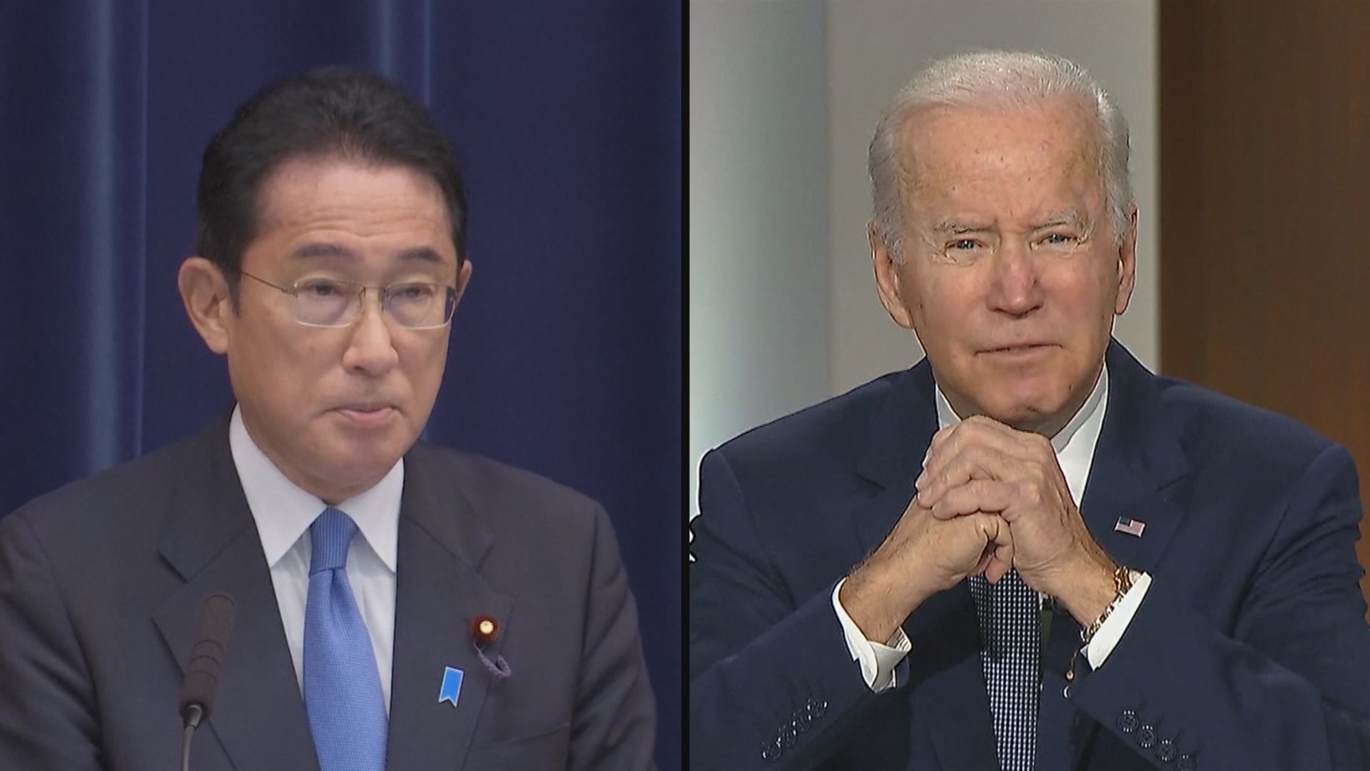 拜登與岸田文雄嚴厲譴責北韓發射導彈