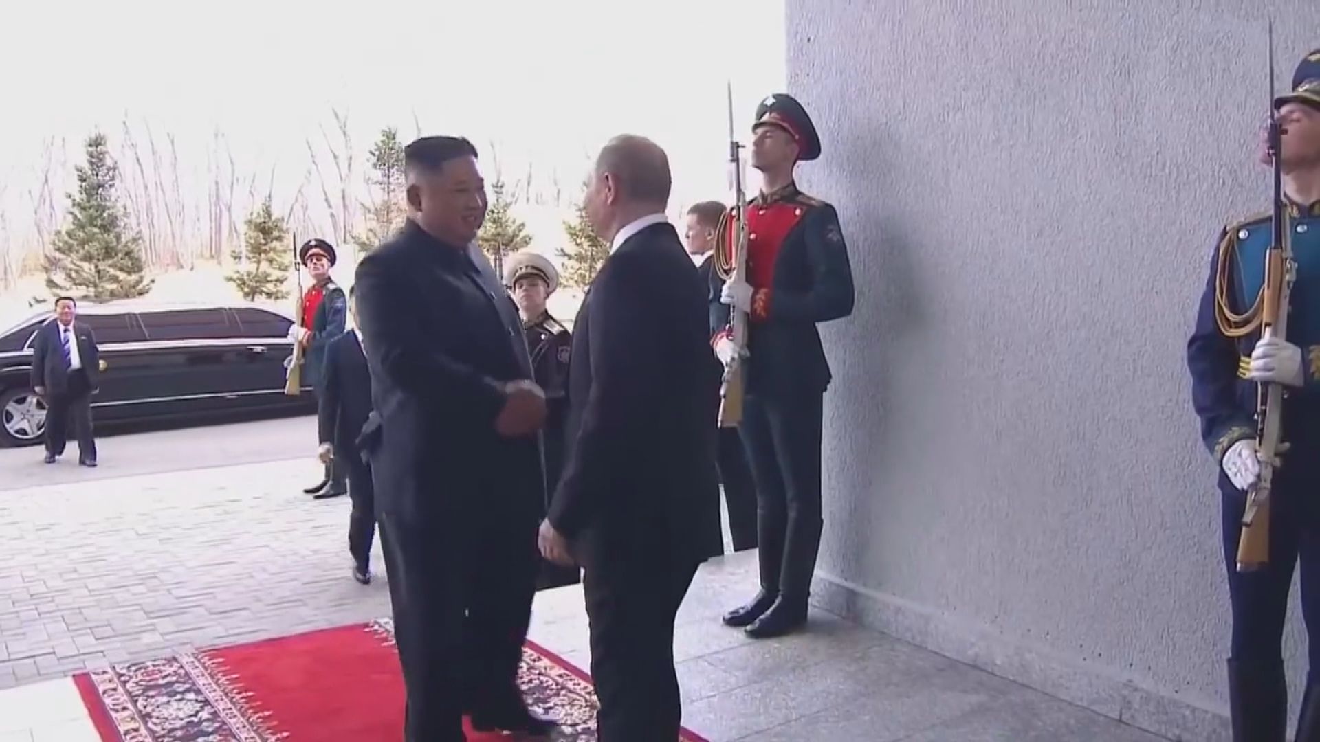 南韓傳媒指金正恩啟程往俄羅斯 最快明日會見普京