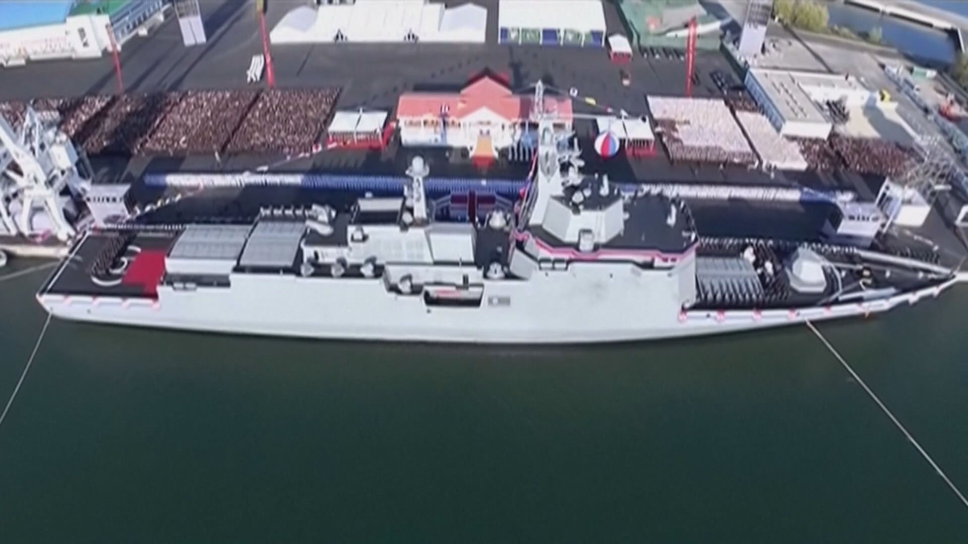 南韓指北韓上月翻側的驅逐艦已被扶正