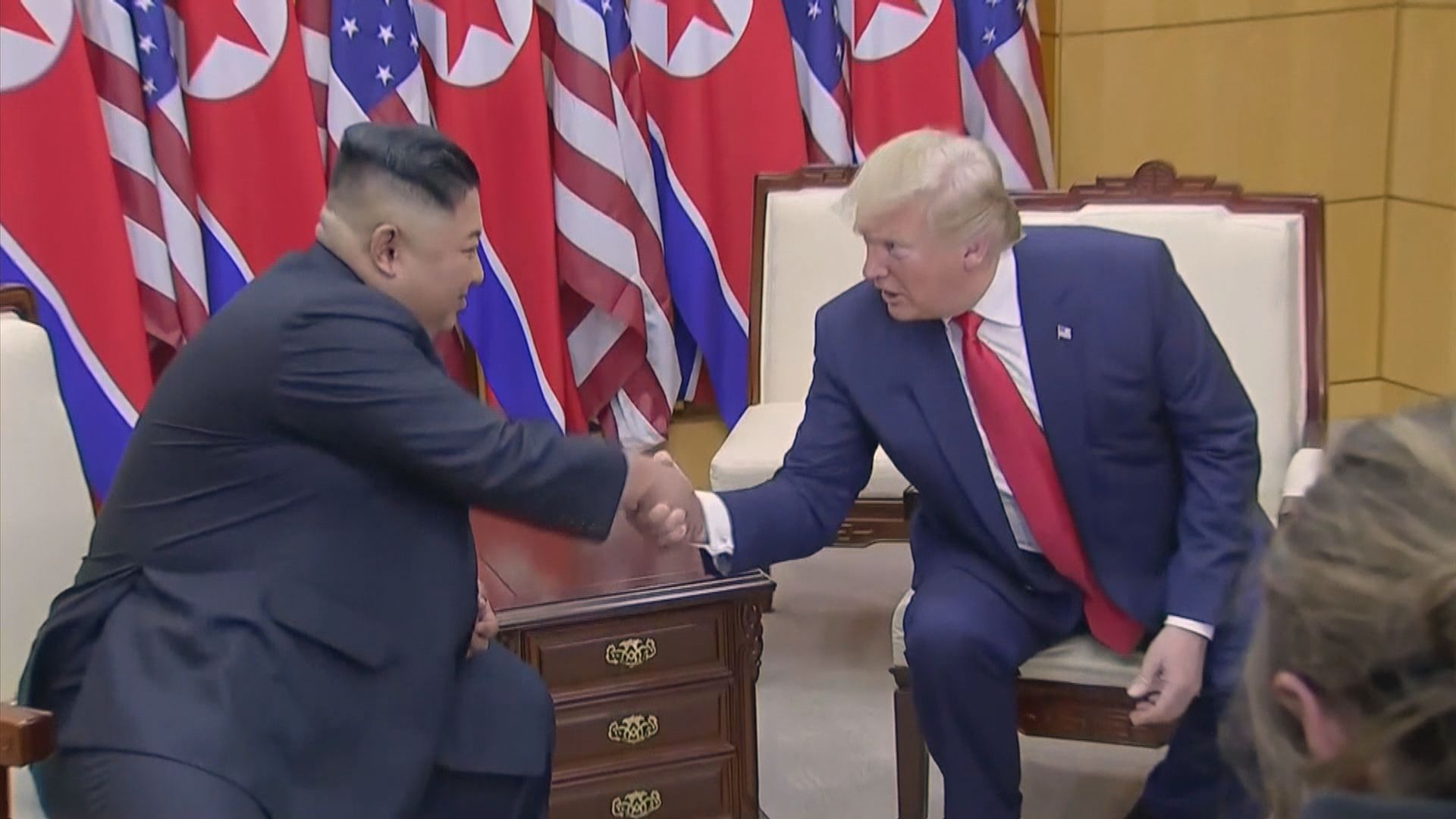 特朗普自栩跟金正恩關係良好避免一場戰爭